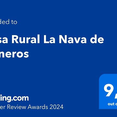Casa Rural La Nava De Tizneros Exterior foto